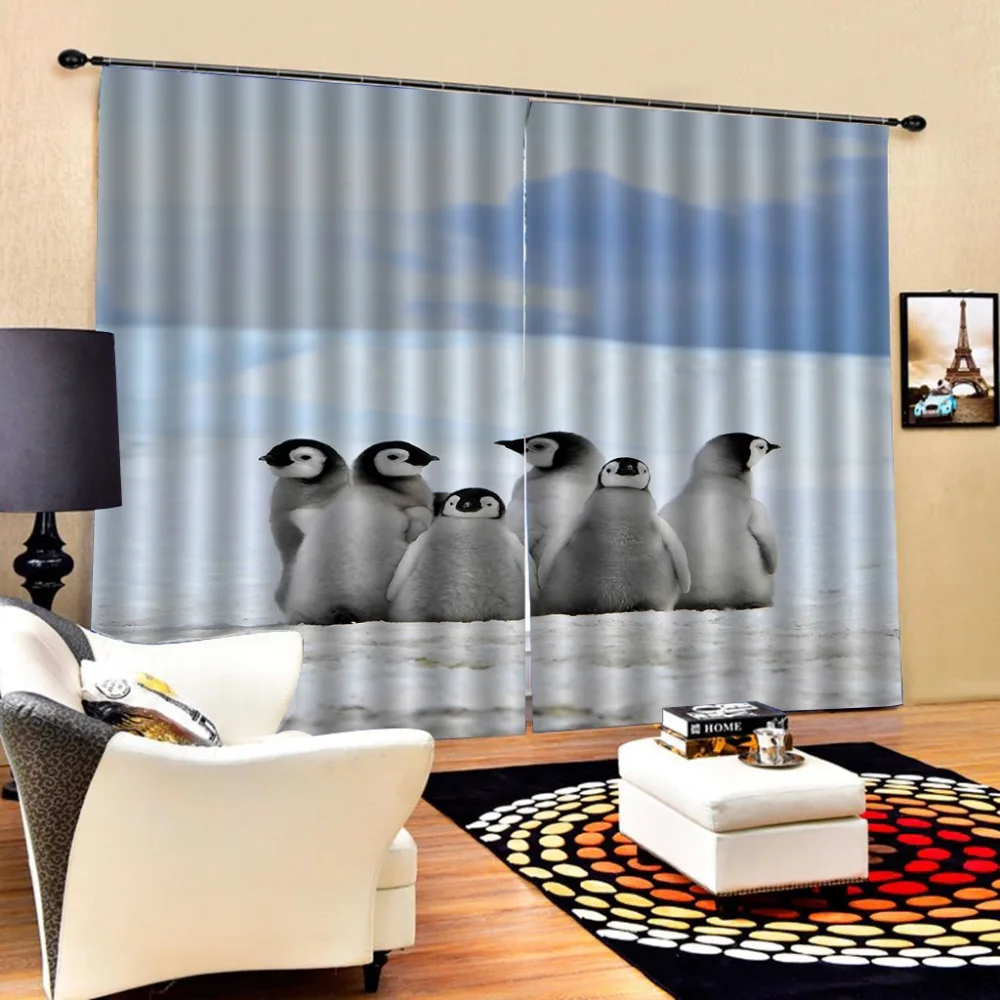 winter curtains 3d Curtains Blackout for Living Room Kids Bedroom Fabric penguin curtain
winter curtains 3d Curtains Blackout for Living Room Kids Bedroom Fabric penguin curtain