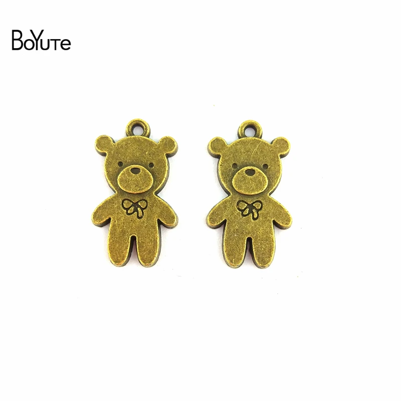 BoYuTe (60 Pieces/Lot) 25*14MM Antique Bronze Plated Zinc Alloy Bear Pendant Charms for Jewelry Making Diy Accessories Handmade
BoYuTe (60 Pieces/Lot) 25*14MM Antique Bronze Plated Zinc Alloy Bear Pendant Charms for Jewelry Making Diy Accessories Handmade