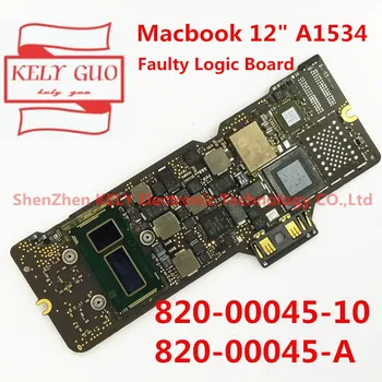 820-00045-10 820-00045-A 820-00045 Faulty Logic Board For Macbook 12" A1534 2015 years repair
820-00045-10 820-00045-A 820-00045 Faulty Logic Board For Macbook 12" A1534 2015 years repair
