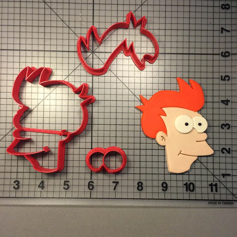 Famous Fry Futurama Cookie Cutter Set Fondant Cupcake Top Made 3D Printed Cookie Cutter Set Kitchen Accessories
Famous Fry Futurama Cookie Cutter Set Fondant Cupcake Top Made 3D Printed Cookie Cutter Set Kitchen Accessories