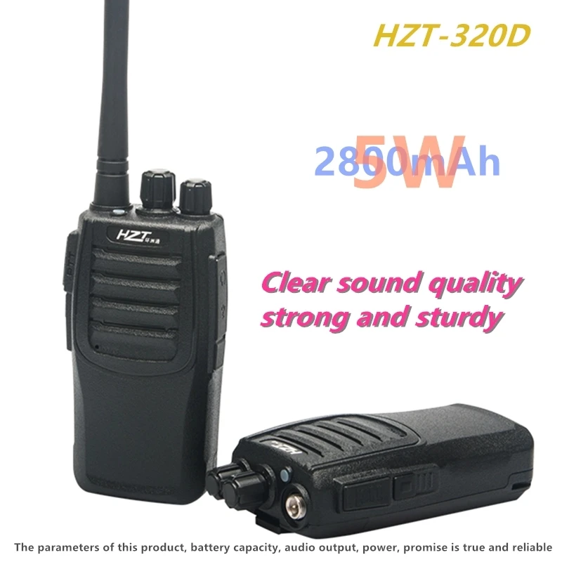 Walkie-talkie civilian wireless call portable marine, anti-drop, rainproof, dustproof 320D
Walkie-talkie civilian wireless call portable marine, anti-drop, rainproof, dustproof 320D