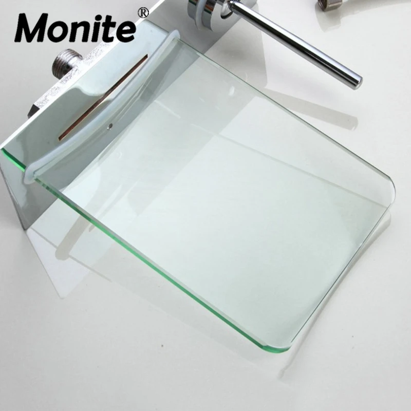 ONLY Glass Plate Wall Mounted Waterfall Glass Spout Bathroom Bathtub Faucet Spray
ONLY Glass Plate Wall Mounted Waterfall Glass Spout Bathroom Bathtub Faucet Spray