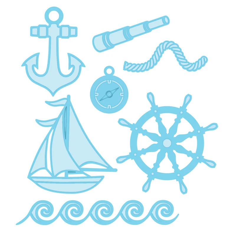 Ship/Boat Supplies Metal Cutting Dies New Stencils for DIY Scrapbooking DIY Paper Cards Craft Decoration Die Cut Emobssing
Ship/Boat Supplies Metal Cutting Dies New Stencils for DIY Scrapbooking DIY Paper Cards Craft Decoration Die Cut Emobssing