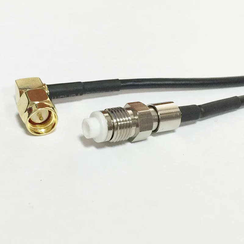 New SMA Male Plug Right Angle Connector Switch FME Female Jack Connector RG174 Wholesale 20CM 8" Adapter
New SMA Male Plug Right Angle Connector Switch FME Female Jack Connector RG174 Wholesale 20CM 8" Adapter