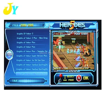 Heroes 5 Arcade 2000 in 1 Games Joysick Console Arcade Fistfig Console Acrylic+Iron Cabinet Arcade machine
Heroes 5 Arcade 2000 in 1 Games Joysick Console Arcade Fistfig Console Acrylic+Iron Cabinet Arcade machine