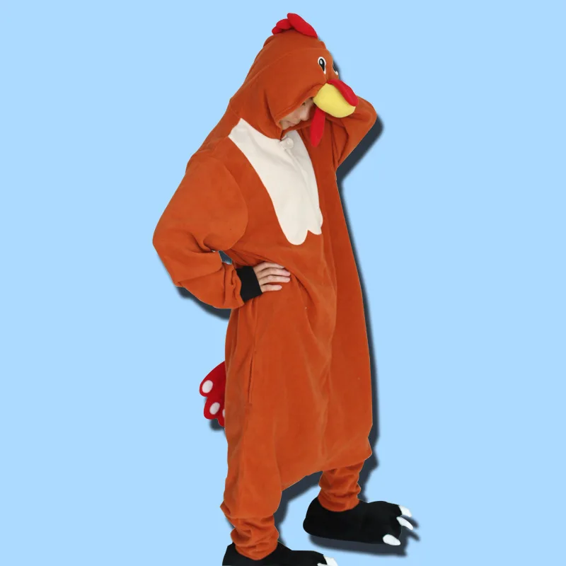 brick Red rooster Winter Unisex Kigurumi Light Adult Pajamas Cosplay Costume Animal Onesie Sleepwear Adult Pyjamas Cosplay
brick Red rooster Winter Unisex Kigurumi Light Adult Pajamas Cosplay Costume Animal Onesie Sleepwear Adult Pyjamas Cosplay