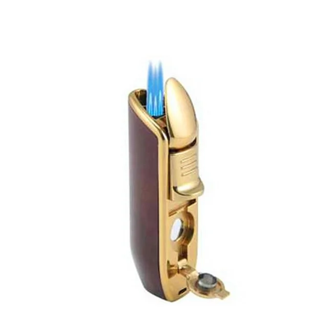 2019 Pocket Size Metal Snake Mouth Shape Refillable Butane Gas 3 Torch Jet Flame Cigarette Cigar Lighter Punch LFB462
2019 Pocket Size Metal Snake Mouth Shape Refillable Butane Gas 3 Torch Jet Flame Cigarette Cigar Lighter Punch LFB462