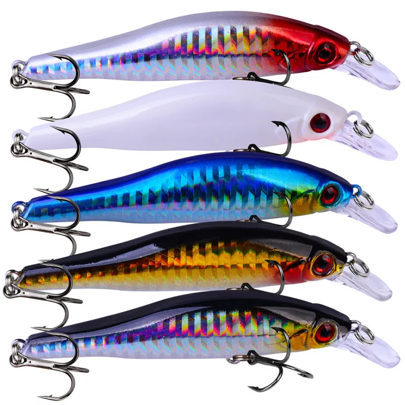 5 Colors Outdoor 3D Eyes Minor Bionic Bait Fishing Lures Accessories with Four Hooks
5 Colors Outdoor 3D Eyes Minor Bionic Bait Fishing Lures Accessories with Four Hooks