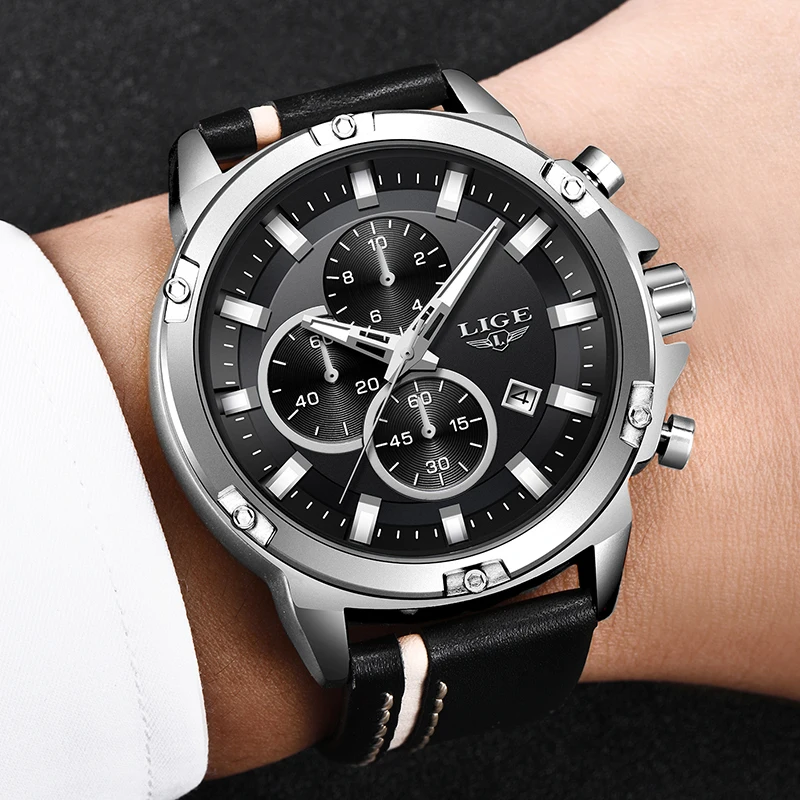 Relogio Masculino 2019 LIGE Mens Watches Top Brand Luxury Watch Men Casual Leather Military Waterproof Sports Quartz Wristwatch
Relogio Masculino 2019 LIGE Mens Watches Top Brand Luxury Watch Men Casual Leather Military Waterproof Sports Quartz Wristwatch
