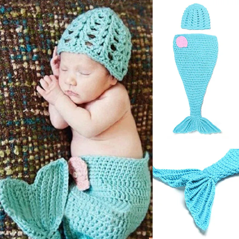 Baby Mermaid Costume Clothing Set Newborn Photography Props Crochet Beanie Hat + Pants Knitted Baby Photo Props A102 Outfits
Baby Mermaid Costume Clothing Set Newborn Photography Props Crochet Beanie Hat + Pants Knitted Baby Photo Props A102 Outfits