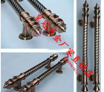 European style antique handles, luxury villas, wooden doors, handles, luxury Arcades Hotel, glass door handle 9651
European style antique handles, luxury villas, wooden doors, handles, luxury Arcades Hotel, glass door handle 9651