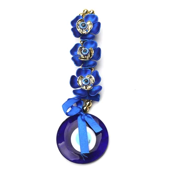 1pc 19cm Length Gold Color Acrylic Beads Chain Blue Flower Pendant Big Glass Evil Eye Charm Hanging for Wall Car Decoration
1pc 19cm Length Gold Color Acrylic Beads Chain Blue Flower Pendant Big Glass Evil Eye Charm Hanging for Wall Car Decoration