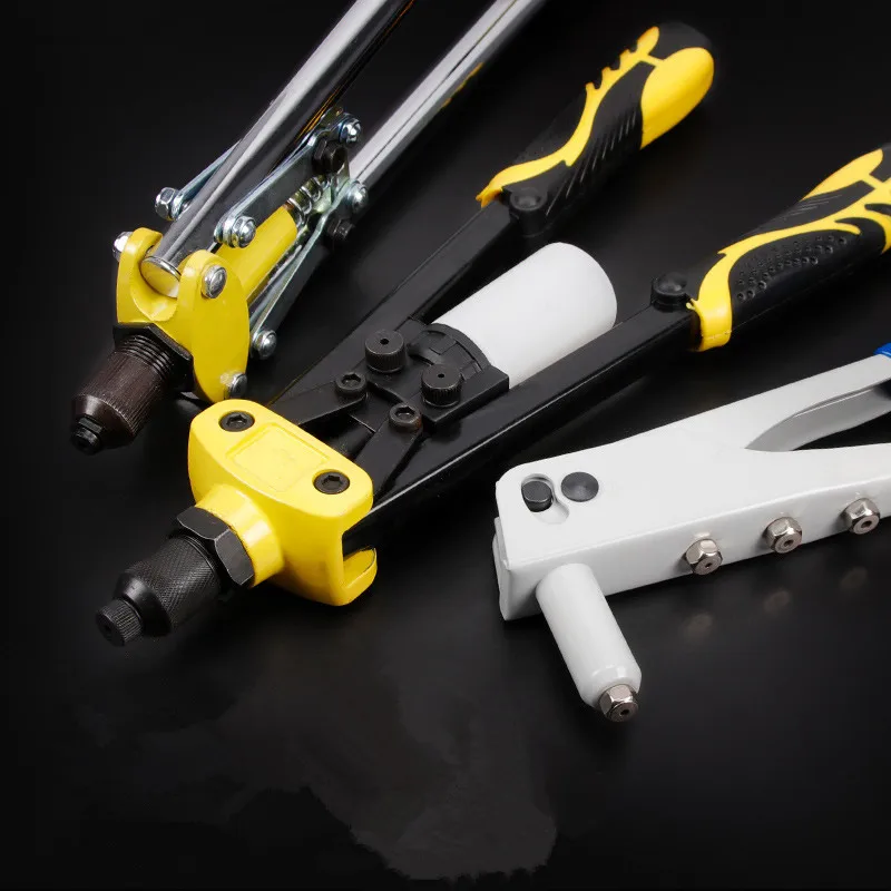 Practical Riveter Gun Manual Light Weight Riveter Gun Kit Blind Rivet Repair Heavy Duty Tool Applicable for Aluminum/Steel Nail 
Practical Riveter Gun Manual Light Weight Riveter Gun Kit Blind Rivet Repair Heavy Duty Tool Applicable for Aluminum/Steel Nail