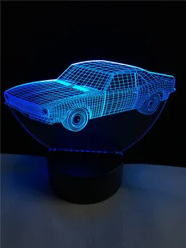 Fashion Retro Car 3D Lamp Lighting LED USB Mood Night Light Multicolor Touch Remote Luminaria Change Table Kid Toy Gadgets Props
Fashion Retro Car 3D Lamp Lighting LED USB Mood Night Light Multicolor Touch Remote Luminaria Change Table Kid Toy Gadgets Props