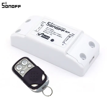 Sonoff RF WiFi Smart Switch 433Mhz Wireless Remote Control Switch For Smart Home Wifi Switch 10A 2200W Work With Alexa Google
Sonoff RF WiFi Smart Switch 433Mhz Wireless Remote Control Switch For Smart Home Wifi Switch 10A 2200W Work With Alexa Google
