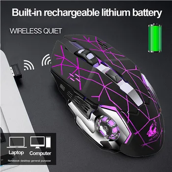 Rechargeable Wireless Silent mouse LED Backlit USB Optical Ergonomic Gaming Mouse for laptop desktop PC A30
Rechargeable Wireless Silent mouse LED Backlit USB Optical Ergonomic Gaming Mouse for laptop desktop PC A30