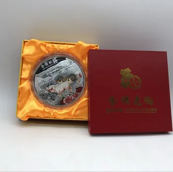2019 year of the pig commemorative medallion silver plate will sell business gifts gold pig to offer blessings
2019 year of the pig commemorative medallion silver plate will sell business gifts gold pig to offer blessings