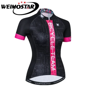 Weimostar Girls Women Bicycle Jersey Maillot Ciclismo Skulls Cycling Jersey Short Sleeve MTB Bike Cycling Clothing Cuff webbing
Weimostar Girls Women Bicycle Jersey Maillot Ciclismo Skulls Cycling Jersey Short Sleeve MTB Bike Cycling Clothing Cuff webbing