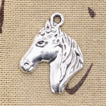 15pcs Charms Steed Horse Head 29x25mm Handmade Pendant Making fit,Vintage TibetanBronze,DIY For Bracelet Necklace
15pcs Charms Steed Horse Head 29x25mm Handmade Pendant Making fit,Vintage TibetanBronze,DIY For Bracelet Necklace