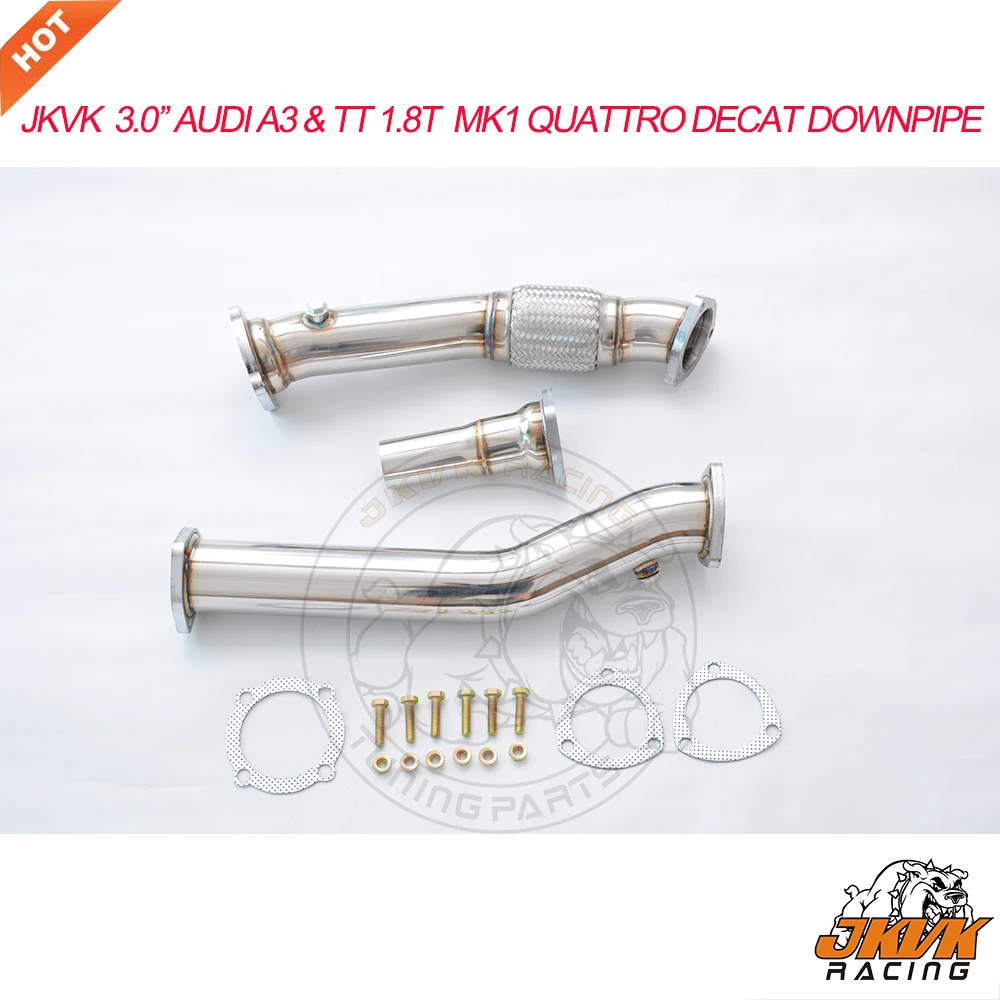 JKVK RACING 3.0'' EXHAUST CAT DELETE REMOVAL DOWN PIPE FOR A3 S3 TT MK1 1.8T 180HP 1998-2006 DOWNPIPE
JKVK RACING 3.0'' EXHAUST CAT DELETE REMOVAL DOWN PIPE FOR A3 S3 TT MK1 1.8T 180HP 1998-2006 DOWNPIPE