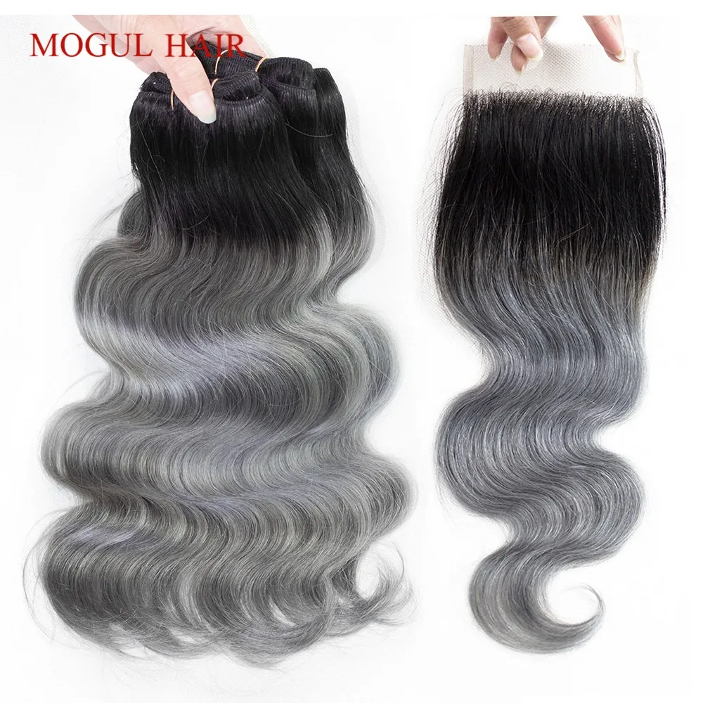MOGUL HAIR T 1B Dark Grey Ombre Human Hair 2/3 Bundles with Closure Peruvian Body Wave Remy Hair Weave Extension Short Bob Style
MOGUL HAIR T 1B Dark Grey Ombre Human Hair 2/3 Bundles with Closure Peruvian Body Wave Remy Hair Weave Extension Short Bob Style