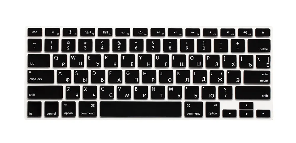 For Macbook Air Pro Retina 13" 15" 17" Laptop Skin Covers (2pcs) US Russian Letters Keyboard cover For Mac book 13 15 Gel case
For Macbook Air Pro Retina 13" 15" 17" Laptop Skin Covers (2pcs) US Russian Letters Keyboard cover For Mac book 13 15 Gel case