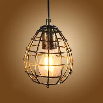 Vintage E27 Birdcage Pendant Light Creative Iron Industrial Wind Pendant Lamp Retro Hanging Lamp For Kitchen Dining Bedroom Home
Vintage E27 Birdcage Pendant Light Creative Iron Industrial Wind Pendant Lamp Retro Hanging Lamp For Kitchen Dining Bedroom Home