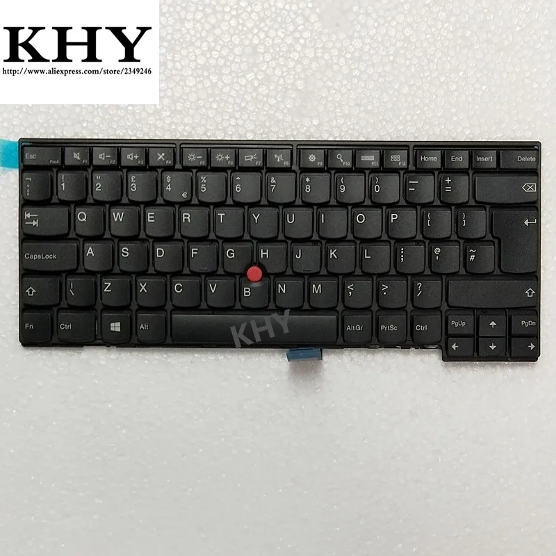 Original UK GB Keyboard For ThinkPad L440 L450 L460 T431S T440 T440P T440S T450 T450S T460 series fru 04Y0853 04Y0891 00HW905
Original UK GB Keyboard For ThinkPad L440 L450 L460 T431S T440 T440P T440S T450 T450S T460 series fru 04Y0853 04Y0891 00HW905