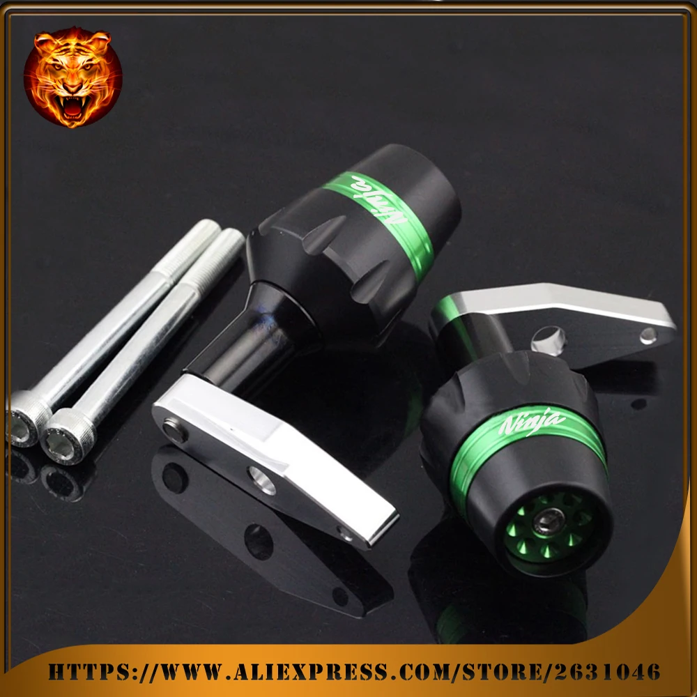 For KAWASAKI NINJA 650 Ninja650 2012-2015 Motorcycle Frame Slider Anti Crash Protector Bobbins Falling Protection Protect green
For KAWASAKI NINJA 650 Ninja650 2012-2015 Motorcycle Frame Slider Anti Crash Protector Bobbins Falling Protection Protect green