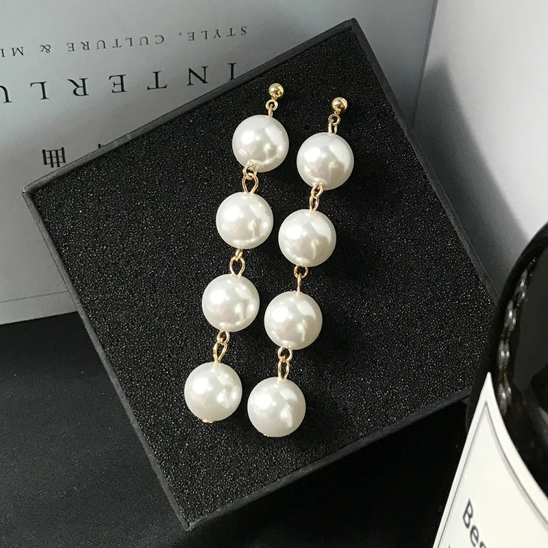 YOBEST Statement Multiple Pearls Long Dangle Earrings Jewelry Vintage Gorgeous Wedding Chandelier Earrings for Women Best Gifts
YOBEST Statement Multiple Pearls Long Dangle Earrings Jewelry Vintage Gorgeous Wedding Chandelier Earrings for Women Best Gifts