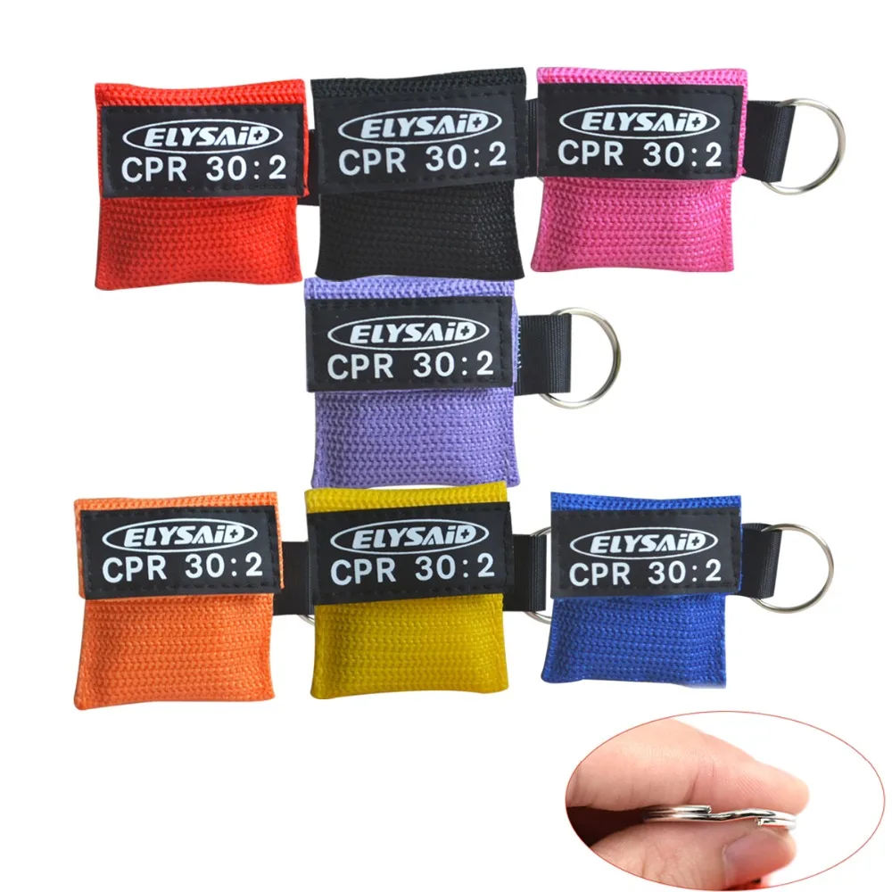 ELYSAID CPR Resuscitator Mask 30:2 First Aid Skill Training Face Shield Breathing Mouth Mask Emergency Rescue Practice Tool
ELYSAID CPR Resuscitator Mask 30:2 First Aid Skill Training Face Shield Breathing Mouth Mask Emergency Rescue Practice Tool