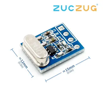 1 Set 315MHz Transmitter Receiver Wireless Module SYN115 Transmitter Module with SYN480R Receiver Module Ask/OOK Chip PCB
1 Set 315MHz Transmitter Receiver Wireless Module SYN115 Transmitter Module with SYN480R Receiver Module Ask/OOK Chip PCB