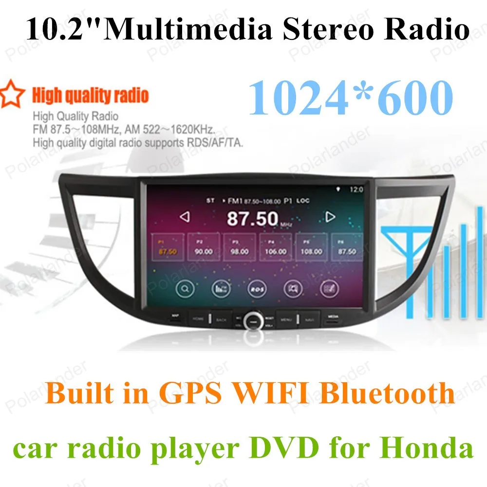 Multimedia Radio Bluetooth Player For Android 4.4 With Navigation Car Radio GPS for Honda Crv Support DVR 2G/16GB Wifi
Multimedia Radio Bluetooth Player For Android 4.4 With Navigation Car Radio GPS for Honda Crv Support DVR 2G/16GB Wifi