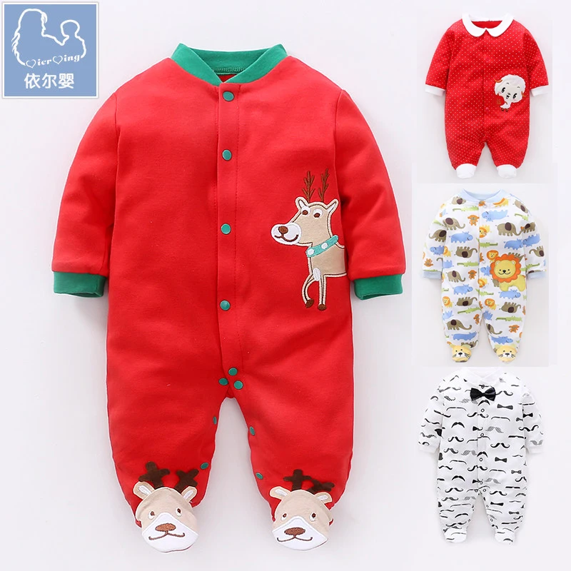 YiErYing Easter Clothes Cotton Long Sleeves Cartoon Animal Printing Baby Boy Girl Rompers Infant Baby Jumpsuits Outfits suits
YiErYing Easter Clothes Cotton Long Sleeves Cartoon Animal Printing Baby Boy Girl Rompers Infant Baby Jumpsuits Outfits suits