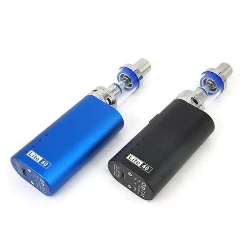 CYAN Lite 40w Kit Electronic Cigarette 40W Vape Mod Built-in 18650 2200mAh Battery with 3ML Atomizer Vaporizer e Cigarettes Kit
CYAN Lite 40w Kit Electronic Cigarette 40W Vape Mod Built-in 18650 2200mAh Battery with 3ML Atomizer Vaporizer e Cigarettes Kit