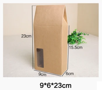 L 90X60X155mm Paper Box with PVC Window Bakery Cake Gift Packaging Boxes Carton Box100pcs/lot
L 90X60X155mm Paper Box with PVC Window Bakery Cake Gift Packaging Boxes Carton Box100pcs/lot