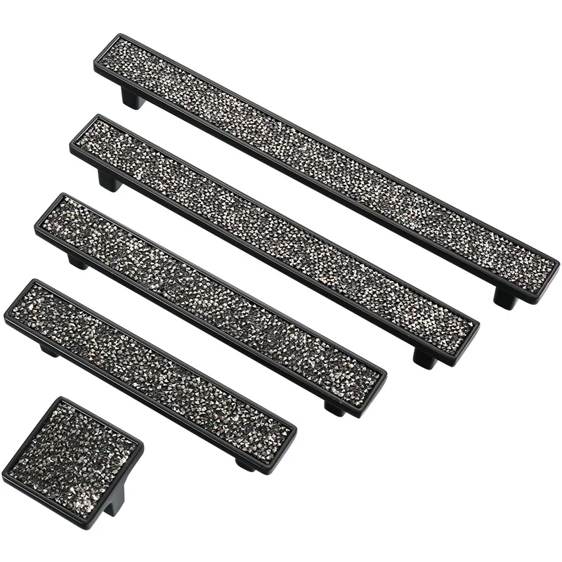 1Pcs Zinc Alloy High Quality Black Sequin Door Handle Furniture Handles Cabinet Knobs Concise Black Wardrobe Kitchen Drawer
1Pcs Zinc Alloy High Quality Black Sequin Door Handle Furniture Handles Cabinet Knobs Concise Black Wardrobe Kitchen Drawer
