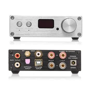 2019 FX-Audio D802C PRO 80W*2 Wireless Bluetooth Version Input USB/AUX/Optical/Coaxial Pure Digital Audio Amplifier 24Bit/192KHz
2019 FX-Audio D802C PRO 80W*2 Wireless Bluetooth Version Input USB/AUX/Optical/Coaxial Pure Digital Audio Amplifier 24Bit/192KHz