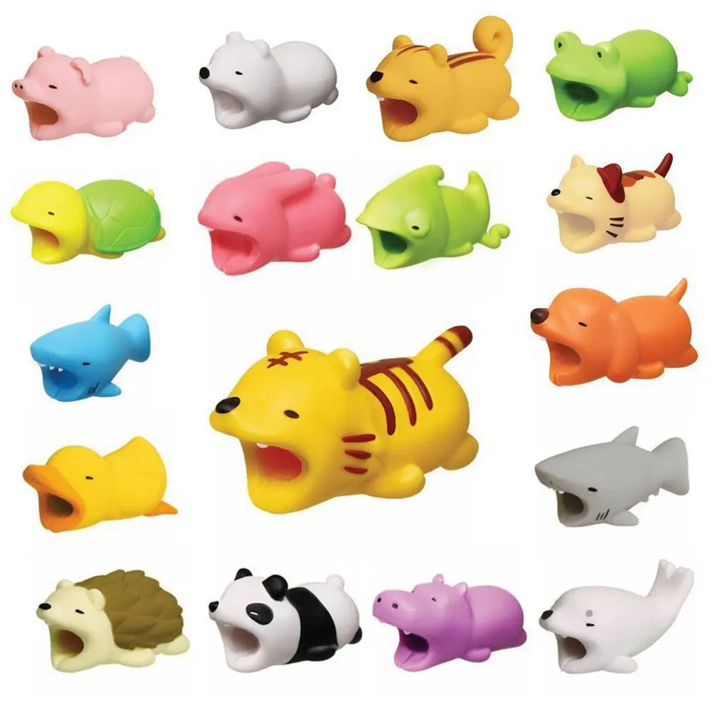 Cartoon Animal Cable Winder Protective Sleeve Anti Breaking Protective Cover for Figure USBData Cable USB Charger Cable Earphone
Cartoon Animal Cable Winder Protective Sleeve Anti Breaking Protective Cover for Figure USBData Cable USB Charger Cable Earphone
