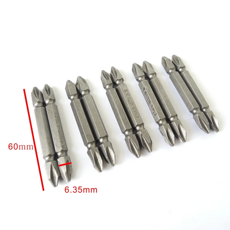 PH2 Electric Screwdriver Bit Set Bits Hex Shank Magnetic High-carbon steel For Cross Head 65MM Screwdriver
PH2 Electric Screwdriver Bit Set Bits Hex Shank Magnetic High-carbon steel For Cross Head 65MM Screwdriver