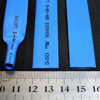 Blue-10MM Assortment Ratio 2:1 Polyolefin Heat Shrink Tube Tubing Sleeving,Flame retardant,Soft for Wrap Wire Cable RoHs
Blue-10MM Assortment Ratio 2:1 Polyolefin Heat Shrink Tube Tubing Sleeving,Flame retardant,Soft for Wrap Wire Cable RoHs