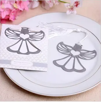 100pcs/lot Stainless Steel Blessing Angel Bookmark Metal Bookmarks For Book Special Wedding Favor Gift
100pcs/lot Stainless Steel Blessing Angel Bookmark Metal Bookmarks For Book Special Wedding Favor Gift