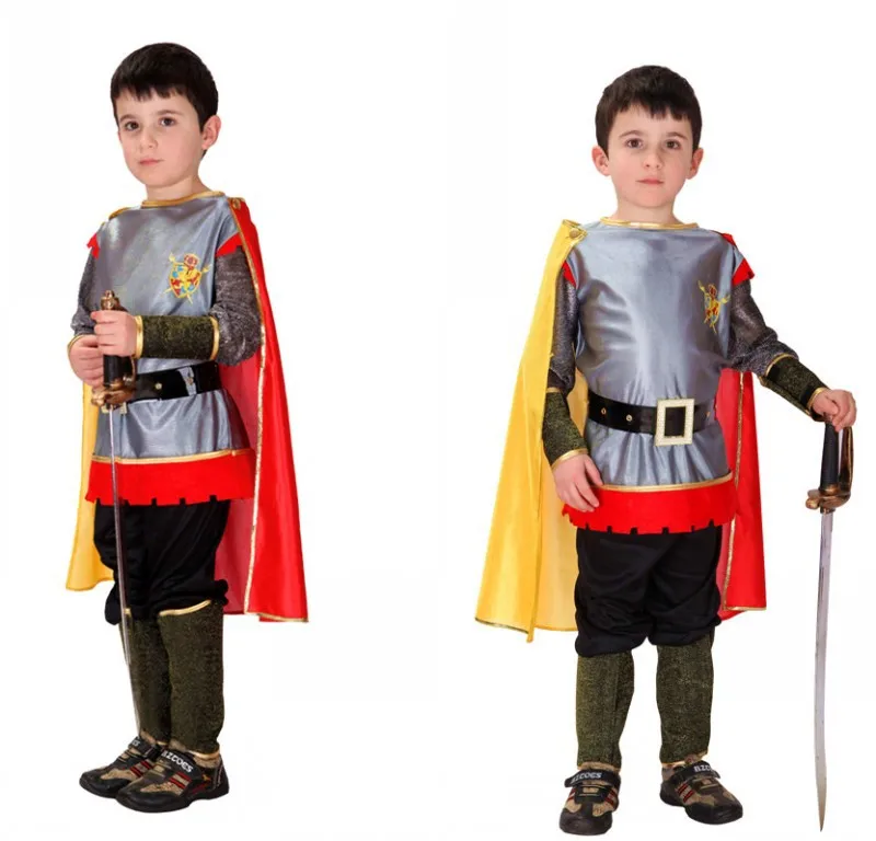 Детский костюм для косплея короля на Хэллоуин вечевечерние мальчика принца