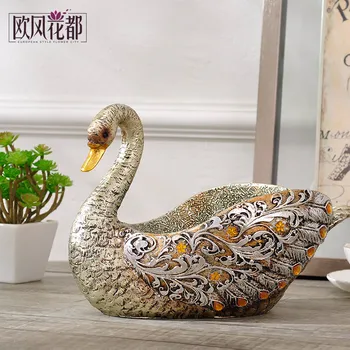 Europe wind flora European style restaurant, living room table Decor Swan fruit plate decoration gift gift
Europe wind flora European style restaurant, living room table Decor Swan fruit plate decoration gift gift
