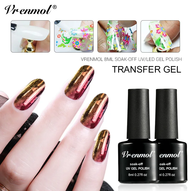 Vrenmol 8ml Gel Varnish Star Starry Sky Nail Foils UV Nail Art Clear Nail Art Transfer Gel Soak Off UV LED Gel Varnish
Vrenmol 8ml Gel Varnish Star Starry Sky Nail Foils UV Nail Art Clear Nail Art Transfer Gel Soak Off UV LED Gel Varnish