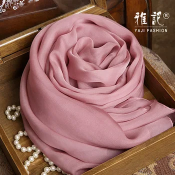 Genuine Silk Women Scarf 2017 Summer Autumn Winter High Quality Shawl 200 * 65 cm Fashion Pink smoke Solid Color Scarves
Genuine Silk Women Scarf 2017 Summer Autumn Winter High Quality Shawl 200 * 65 cm Fashion Pink smoke Solid Color Scarves
