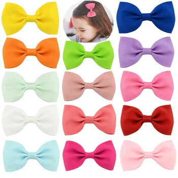 20 Pcs/lot Small Bowknot Hairgrips Mini Sweet Solid Ribbon Bow Safety Hair Clips Kids Hairpins Little Girls Hair Accessories 
20 Pcs/lot Small Bowknot Hairgrips Mini Sweet Solid Ribbon Bow Safety Hair Clips Kids Hairpins Little Girls Hair Accessories