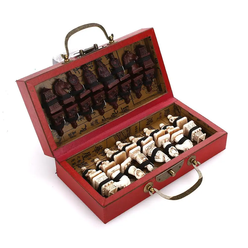Terracotta Warriors Chinese Retro Chess Terracotta Warriors Chess Box Play Chess Wooden International Chess Beautiful Small
Terracotta Warriors Chinese Retro Chess Terracotta Warriors Chess Box Play Chess Wooden International Chess Beautiful Small