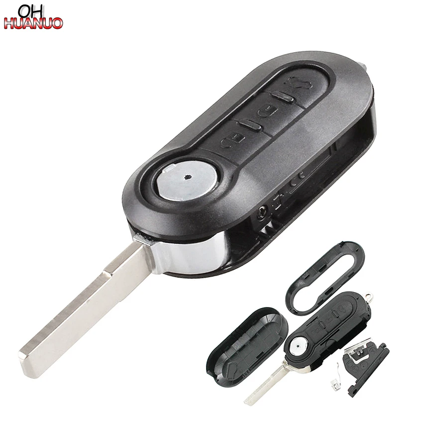 3 Button Folding Flip Remote Key Shell Case Fob for Fiat 500 Doblo Florino Punto Qubo Punto Evo
3 Button Folding Flip Remote Key Shell Case Fob for Fiat 500 Doblo Florino Punto Qubo Punto Evo