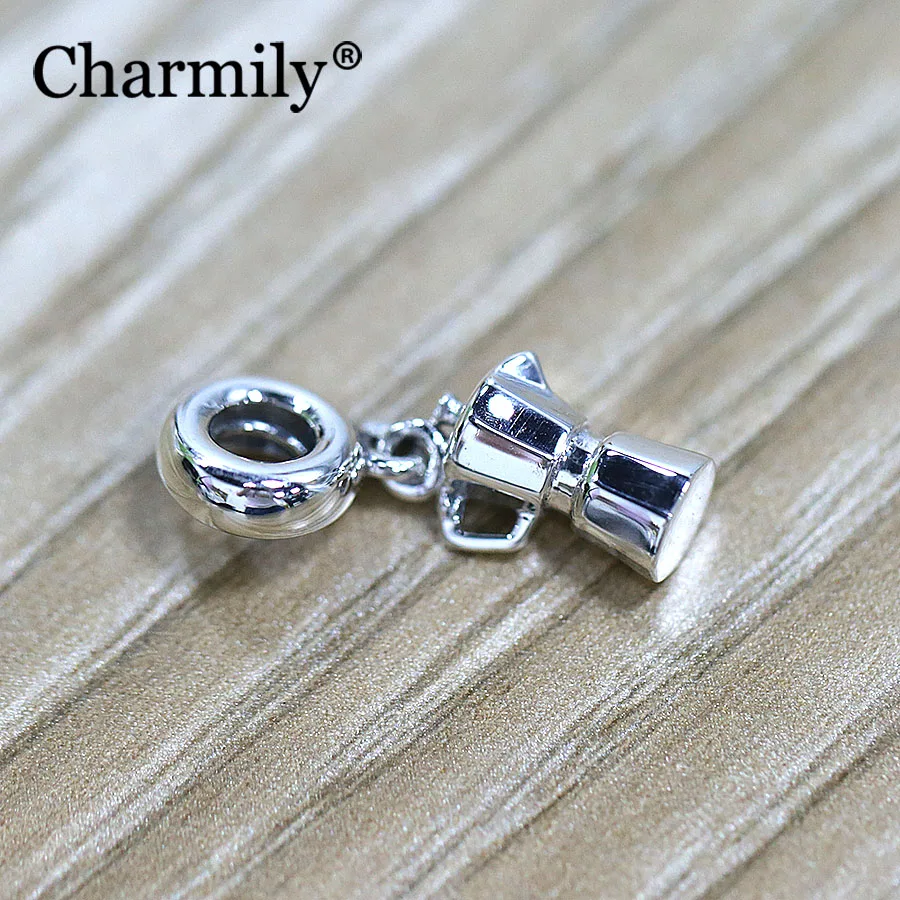 Charmily Jewelry 2017 New 925 Sterling Silver Coffee Can Pot Dangle Charm Bead DIY For Europen Charm Bracelet
Charmily Jewelry 2017 New 925 Sterling Silver Coffee Can Pot Dangle Charm Bead DIY For Europen Charm Bracelet